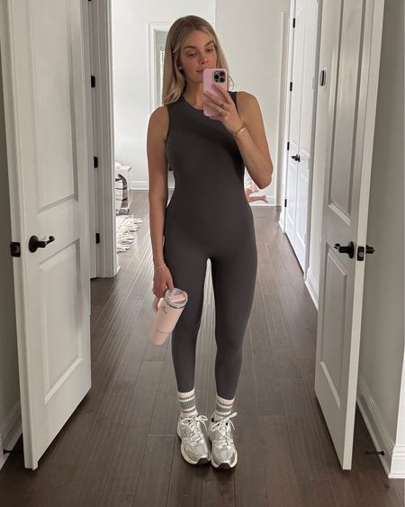 love these bodysuits from Aritzia not the most compression but super comfy & soft and great for tall girlies 🩶 wearing a size M! On sale $68

#LTKfitness #LTKmidsize #LTKshoecrush