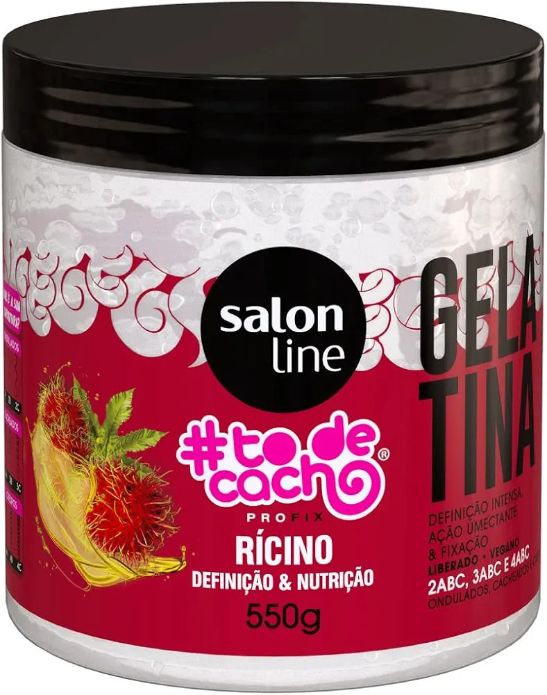 Gelatina Capilar Salon Line #ToDeCacho Rícino 550g | Amazon (BR)