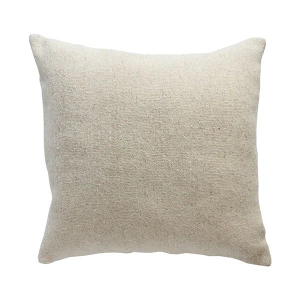 Chiapas Wool Pillow Cover – Ivory | Meridian