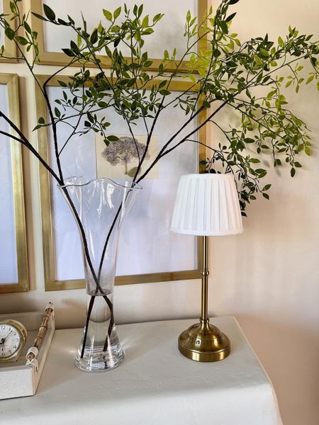 Faux branches and cordless lamp #amazonhome

#LTKhome #LTKfindsunder50