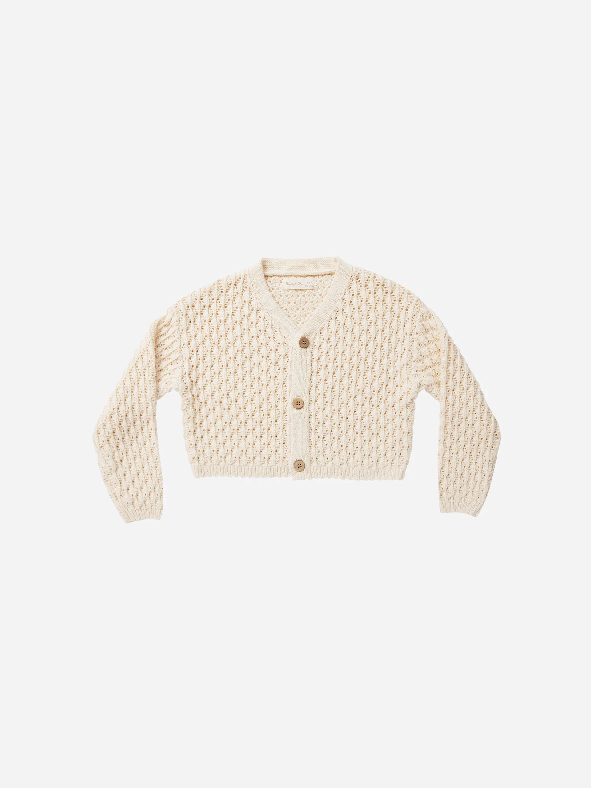 Ella Cardigan || Natural | Rylee + Cru