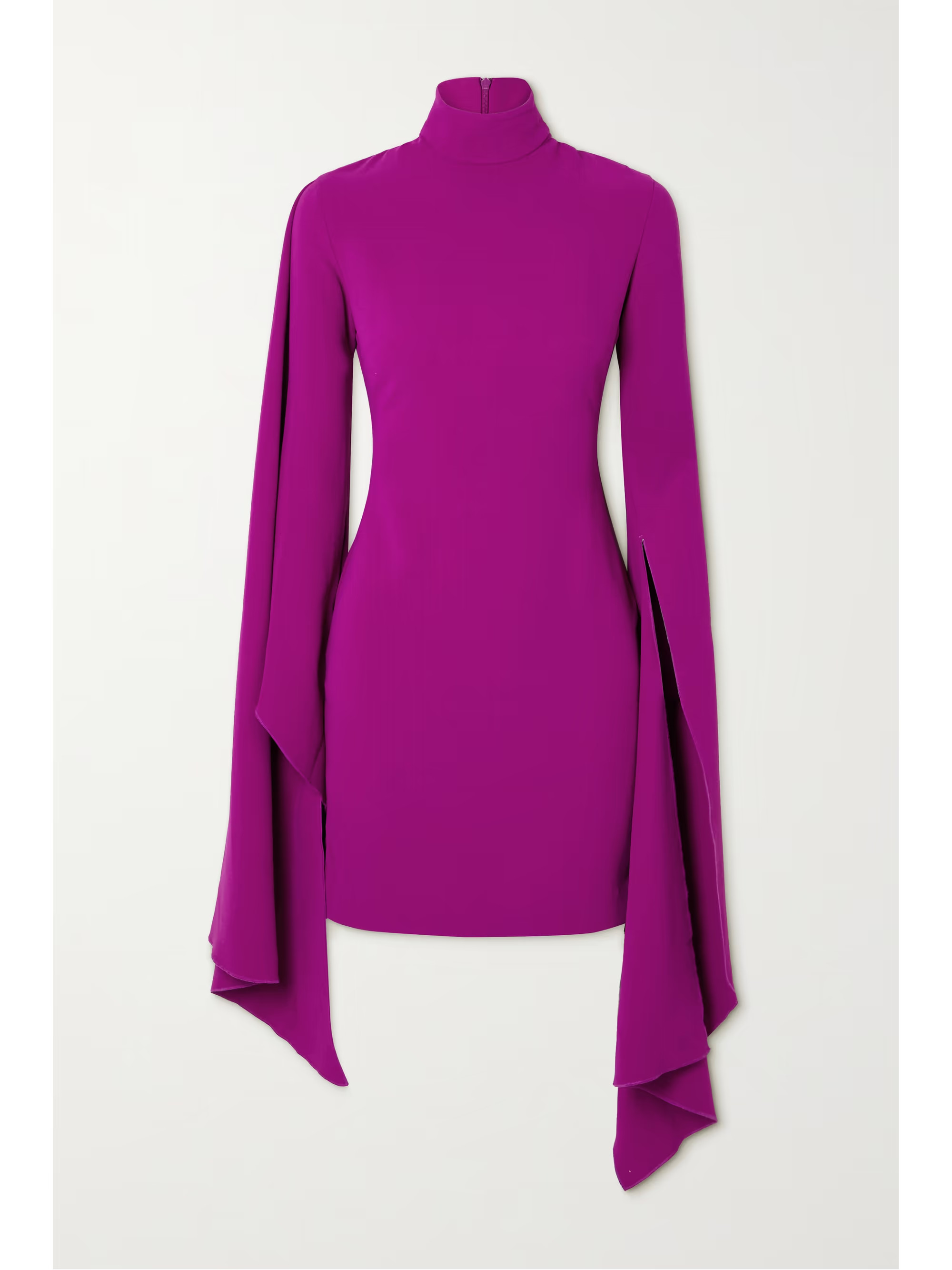 Rayna crepe turtleneck mini dress | NET-A-PORTER (US)