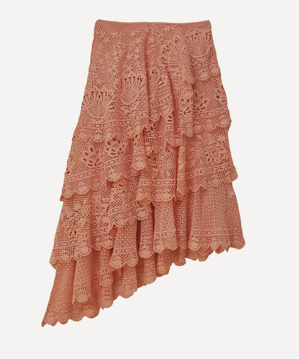 Women's Guipure Layered Maxi Skirt | Liberty London (US)