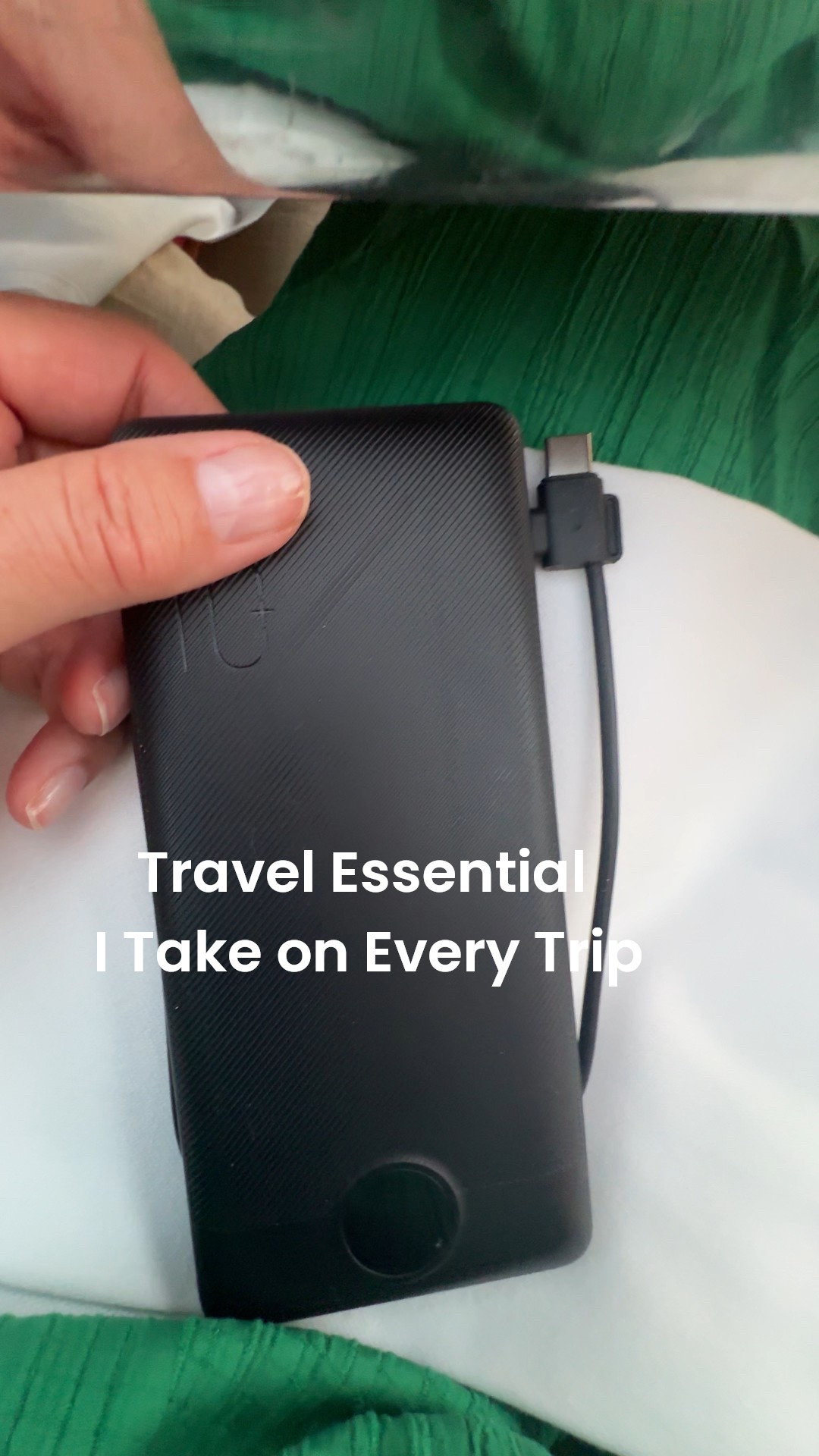 Charge your phone fast! This power bank is my go to for every trip. 

#LTKTravel #LTKOver40 #LTKFindsUnder50