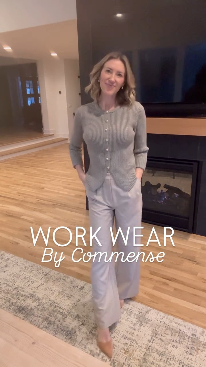My new favorite online boutique ~~ Commense! They have great options for casual workwear and some spicy 🌶️ looks for date nights. 
I’m wearing an XS in both items, which are slightly tight— ordering a small in my next batch of clothing! 

#LTKFindsUnder50 #LTKStyleTip #LTKWorkwear