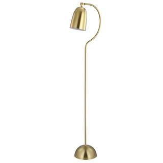 Zeid 66.5 in. Brass Gold Floor Lamp | The Home Depot