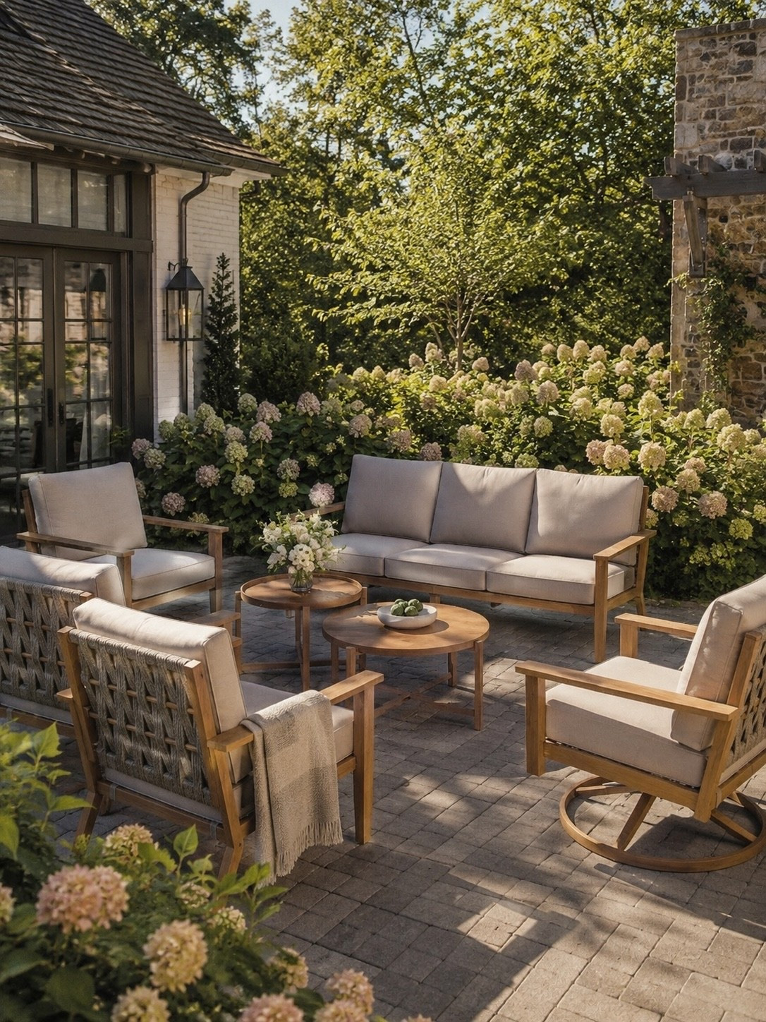 Backyard Patio Goals 🌿✨

Creating a backyard retreat has never been easier with this gorgeous outdoor conversation set. The warm wood tones, woven details, and neutral cushions create the perfect blend of comfort and timeless style, while blooming hydrangeas add that magazine-worthy finishing touch. This is the kind of space made for slow mornings, evening gatherings, and soaking up every minute of summer.

If you’re looking to refresh your patio this season, start with pieces that feel elevated, inviting, and designed for everyday living. This cozy setup brings luxury outdoor living home without sacrificing comfort.

Follow @farmtotablecreations on Instagram for more cozy home finds and trending decor.

#LTKHome #OutdoorLiving #PatioInspiration #BackyardGoals #OutdoorFurniture #PatioDecor #SummerEntertaining #BackyardDesign #OutdoorStyle #HomeDecorFinds #GardenInspiration #HydrangeaSeason #OutdoorOasis #CozyHome #NeutralDecor #AmazonHome #WayfairHome #LTKFinds #FarmToTableCreations #OutdoorSpaces

#LTKHome #LTKSaleAlert