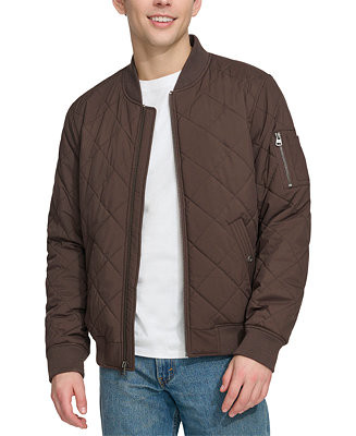 Levi's® Men's Quilted Fashion Bomber Jacket - Macy's | Macy's