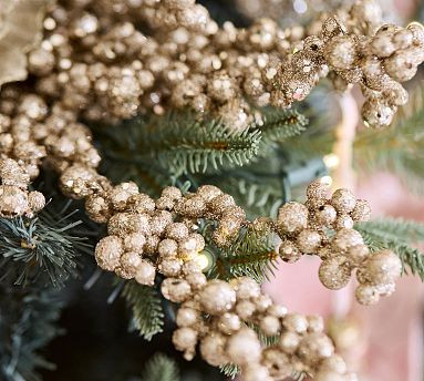 LoveShackFancy Gold Beads Tree Pick | Pottery Barn (US)