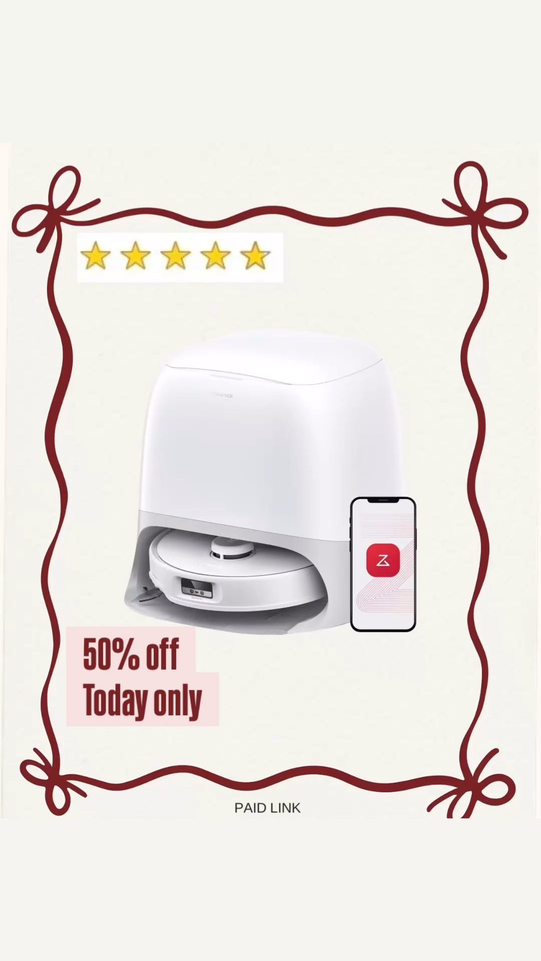 Robot vacuum major sale today only 🚨 If you’ve been waiting to upgrade your cleaning routine, now is the time. This highly rated robot vacuum is marked down for today only and makes keeping floors clean effortless—perfect for busy schedules, pet hair, and everyday messes.

robot vacuum sale today only, robot vacuum major deal, best robot vacuum on sale, affordable robot vacuum cleaner, smart robot vacuum for pet hair, hands free floor cleaning, automatic vacuum cleaner deal, home cleaning must have, time saving cleaning gadgets, highly rated robot vacuum, look for less home cleaning, ltk home finds, viral home gadgets, cleaning deals today, smart home cleaning essentials.

#LTKSaleAlert #LTKHome #LTKGiftGuide