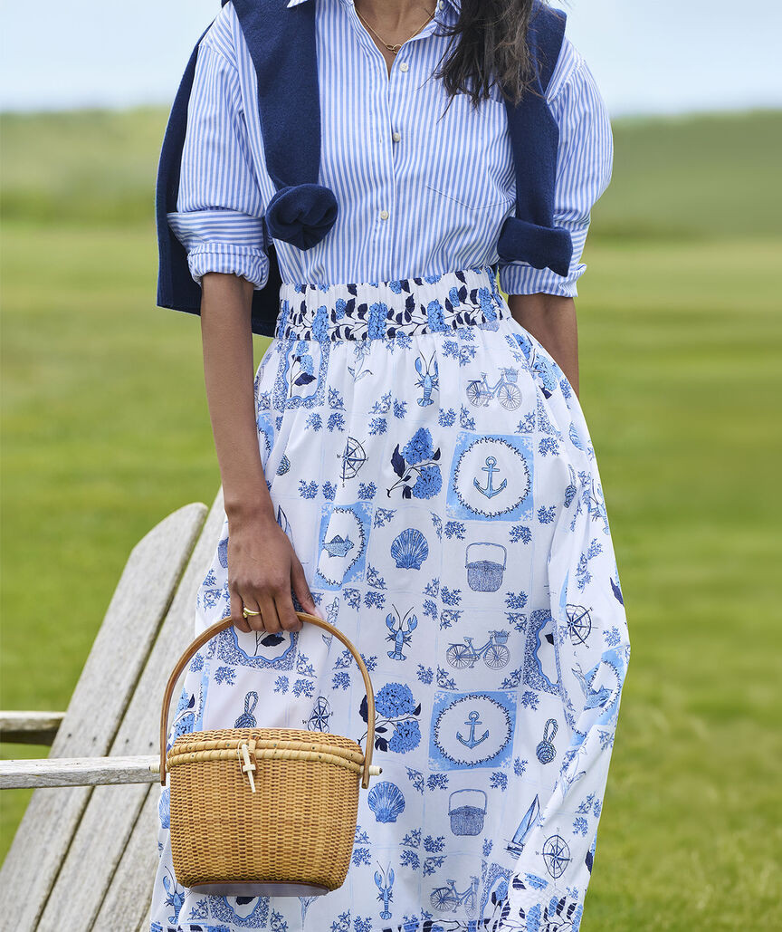 Brianne Midi Skirt | vineyard vines