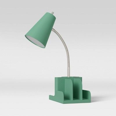 Organizer Task Lamp (Includes LED Light Bulb) Green - Room Essentials™ | Target