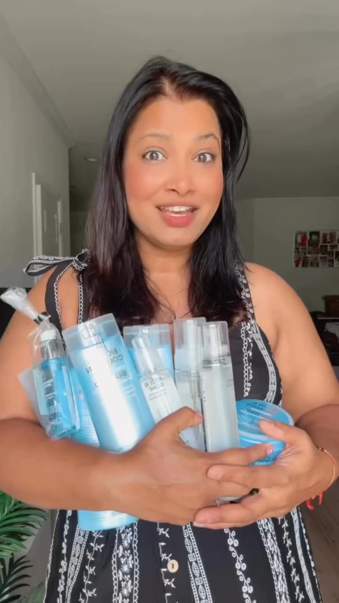 “From frizz to finish ✨ I found my Giovanni glow-up with the Biotin & Collagen Collection! 💜 Stronger, shinier, and fuller-looking strands—this routine is a game-changer for every hair type. 🌿

@giovannicosmetics 

#GiovanniHairCare #BiotinCollagen #FrizzToFinish #HaircareOfTheEntertainmentIndustry #CleanBeauty #CrueltyFreeHaircare #HairCareRoutine #HealthyHairJourney #EcoChicBeauty #VolumeAndShine”