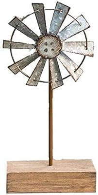 CWI Gifts Simple Windmill Table Sitter, 10 Inches, Multicolored | Amazon (US)
