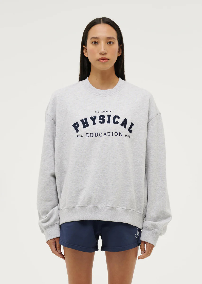 Physical Sweat | Grey Marl | P.E Nation | P.E Nation AU