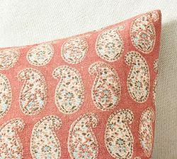 Odeletta Reversible Printed Pillow | Pottery Barn (US)