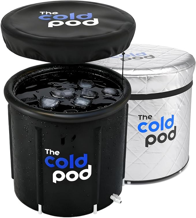 The Cold Pod Insulated Cold Plunge Tub Bundle - 85 Gallons Outdoor Ice Bath Tub with Chiller Comp... | Amazon (US)