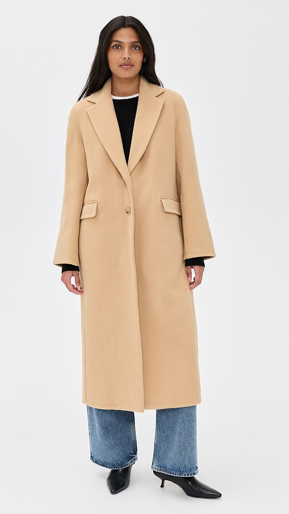 Single Breasted Classic Coat | Shopbop