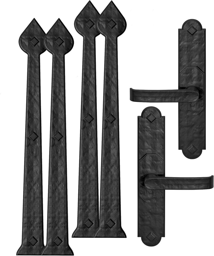 Rustic Aspen Magnetic Garage Door Hardware (6-Piece Set) | Amazon (US)