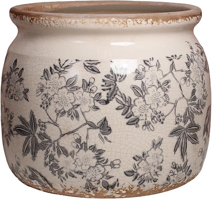 Ceramic Planters for Indoor Plants, Plant Pots with Drainage Hole, 6.29in. Flower Pots for Indoor... | Amazon (US)