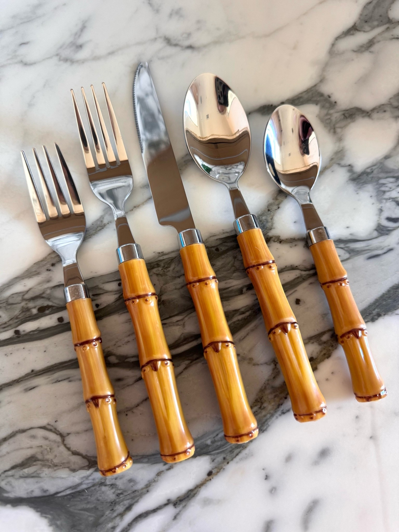 #ad How cute is this bamboo silverware set from @Wayfair?! Perfect for summer hosting!! #wayfairpartner #wayfair #outdoor #wishyouwerehere

#LTKSeasonal #LTKHome