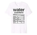 Water Cracker Nutrional Value Premium T-Shirt | Amazon (US)