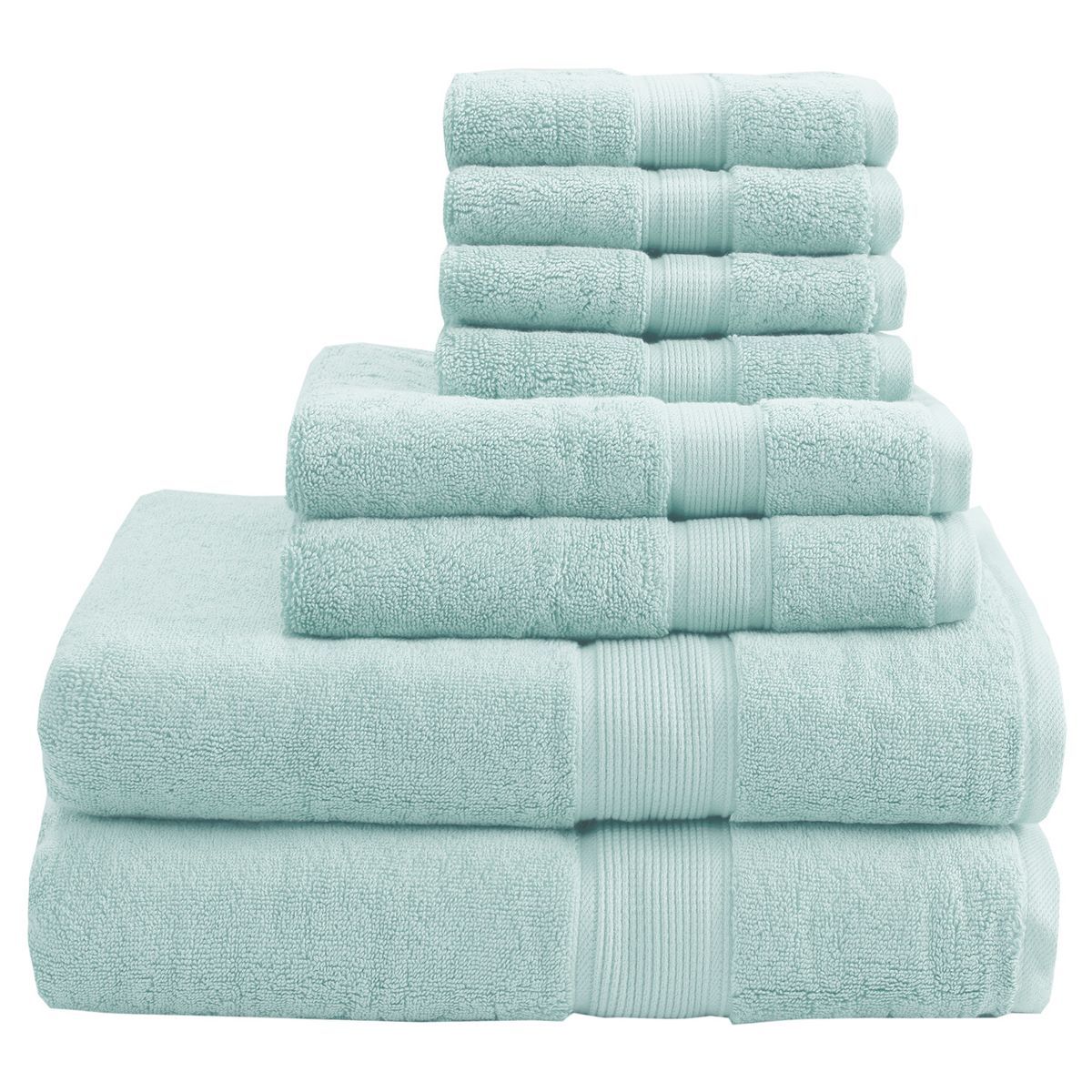 8pc Cotton Bath Towel Set | Target