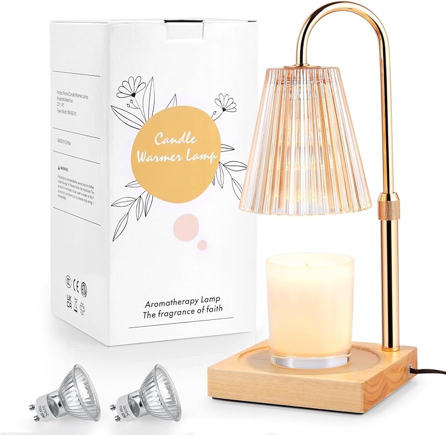 Amazon.com: WDQQ Candle Warmer Lamp, Candle Warmer Lamp with Timer & Dimmer, Candle Warmer Light ... | Amazon (US)