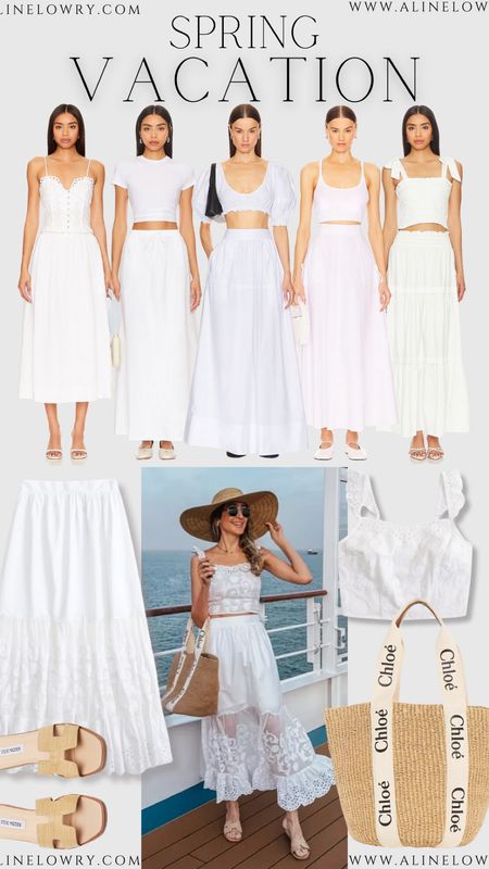 What I wore in my spring vacation. Gorgeous white skirt set that is perfect for spring and summer. 

#LTKU #LTKSeasonal #LTKstyletip