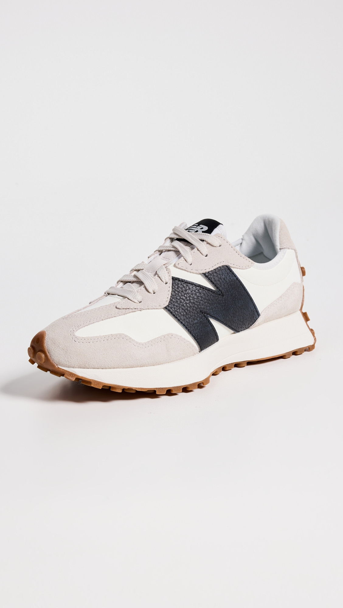 New Balance 327 Sneakers Beige/Black 5.5 | Shopbop