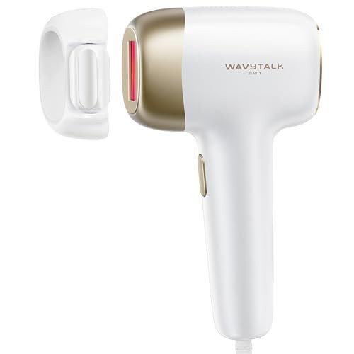 Wavytalk IPL Laser Hair Removal Device, Bare It with Precision Roller for Face Body Bikini – Long-Lasting & Painless, 24J Dual-Pulse & Ice Cooling, At-Home Use for Women and Men, Corded | Amazon (US)