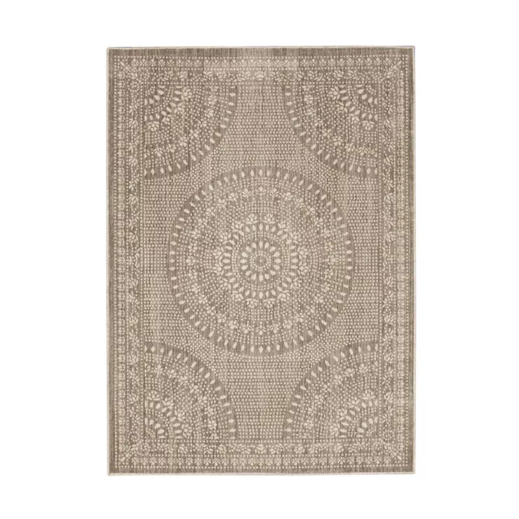 Butterfield Woven Novelty Area Rug Navy - Threshold™ | Target