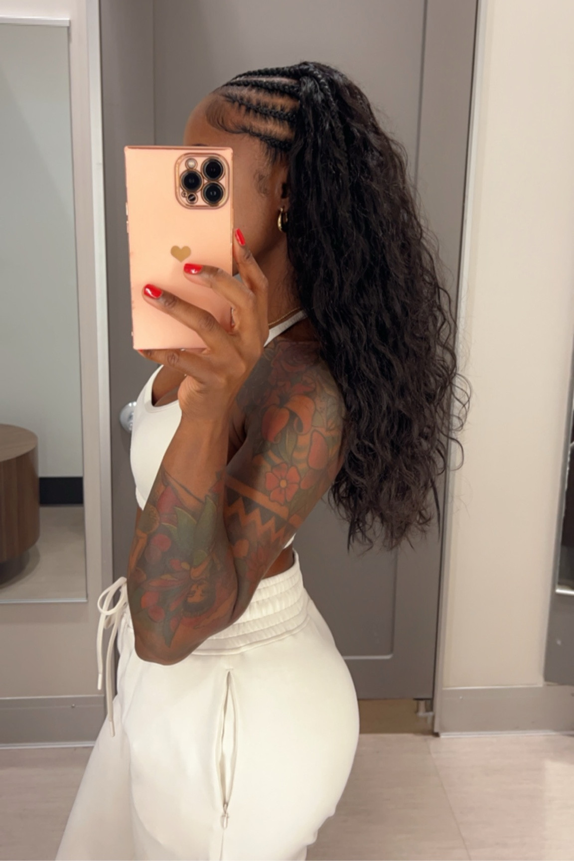 Vacation hair in full effect 😍 This is a prefect protective hairstyle with no leave out! Braided front with sew-in in the back, can also be installed as a quick weave! Stylist: @euphoricstylez on IG

#LTKBeauty #LTKTravel #LTKStyleTip