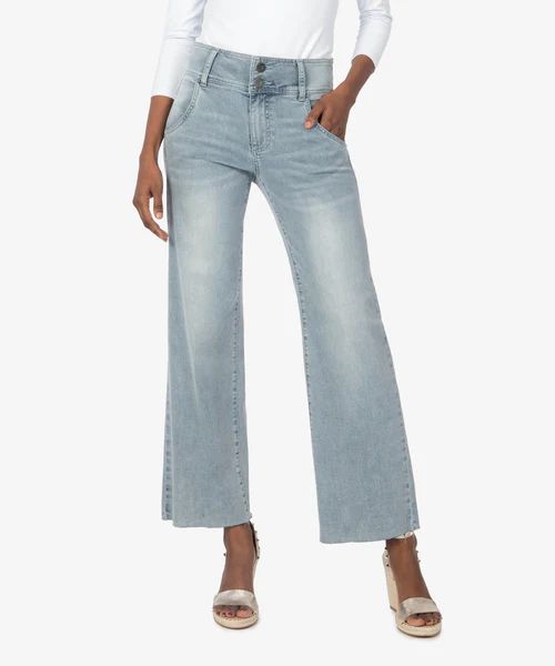 Charlotte High Rise Culotte (Conclusive Wash) | Kut From Kloth