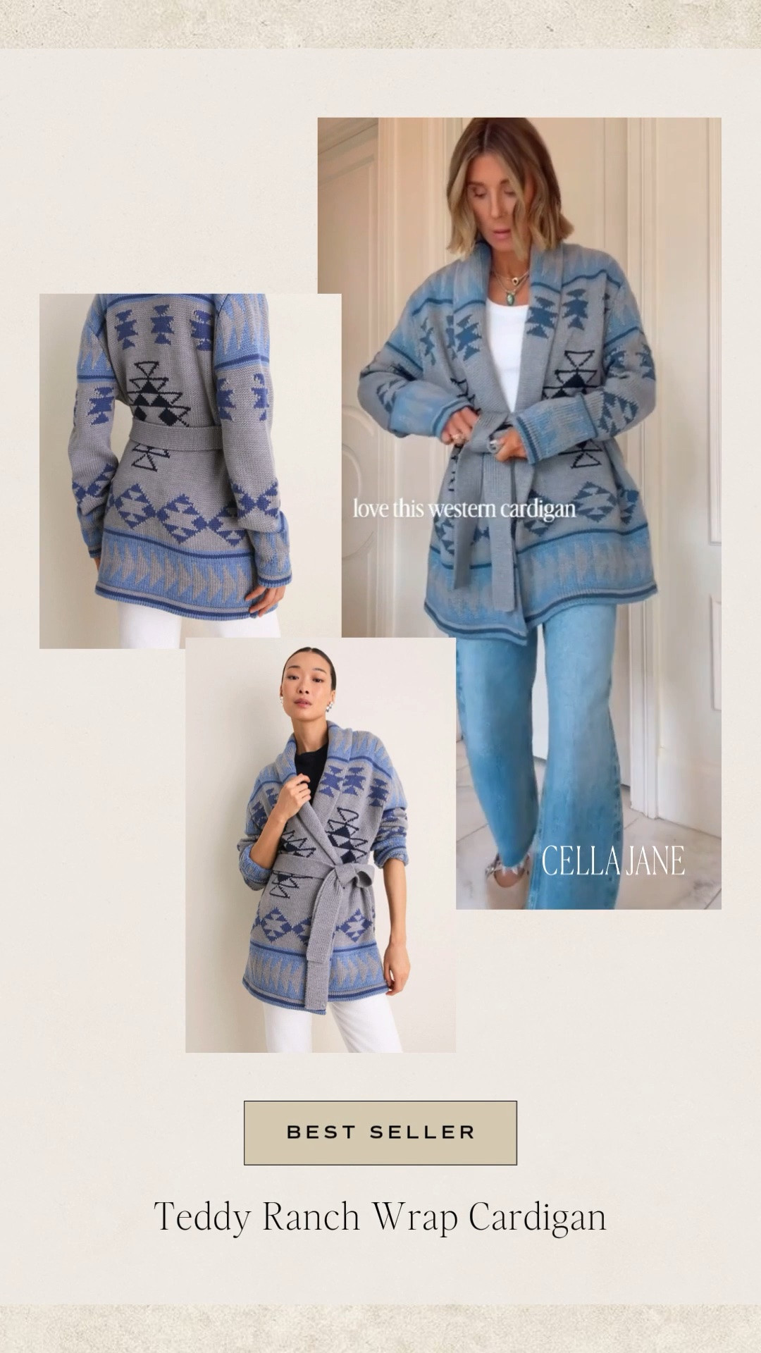 This gorgeous wrap cardigan from @Tuckernuck is a best seller and is on sale for up to 20% off with code FAMILY!

#LTKfall #LTKjeans
