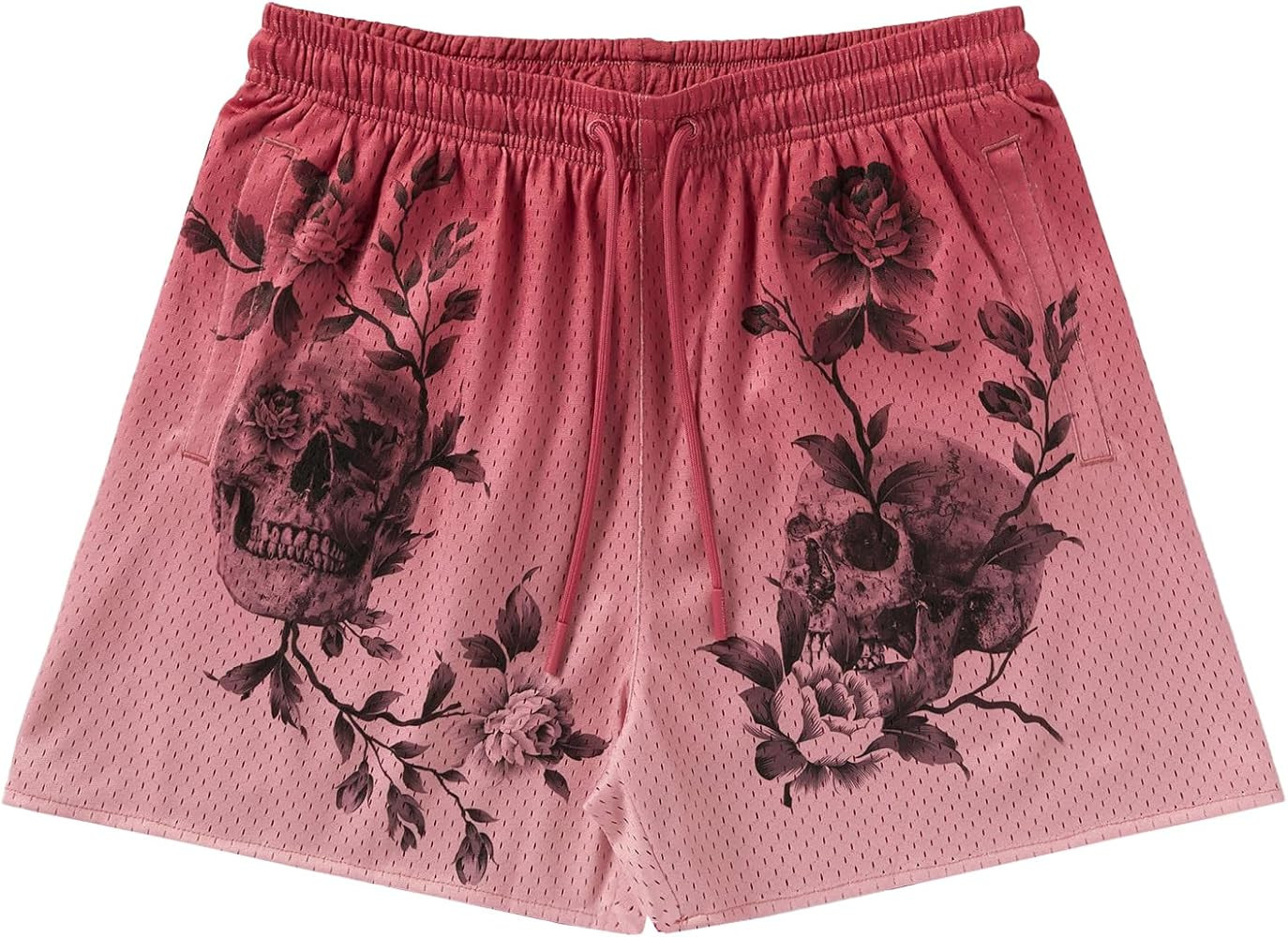 BOOMLEMON Mens Mesh Graphic Shorts Cool Casual Designer Streetwear Shorts Summer Athletic Running... | Amazon (US)