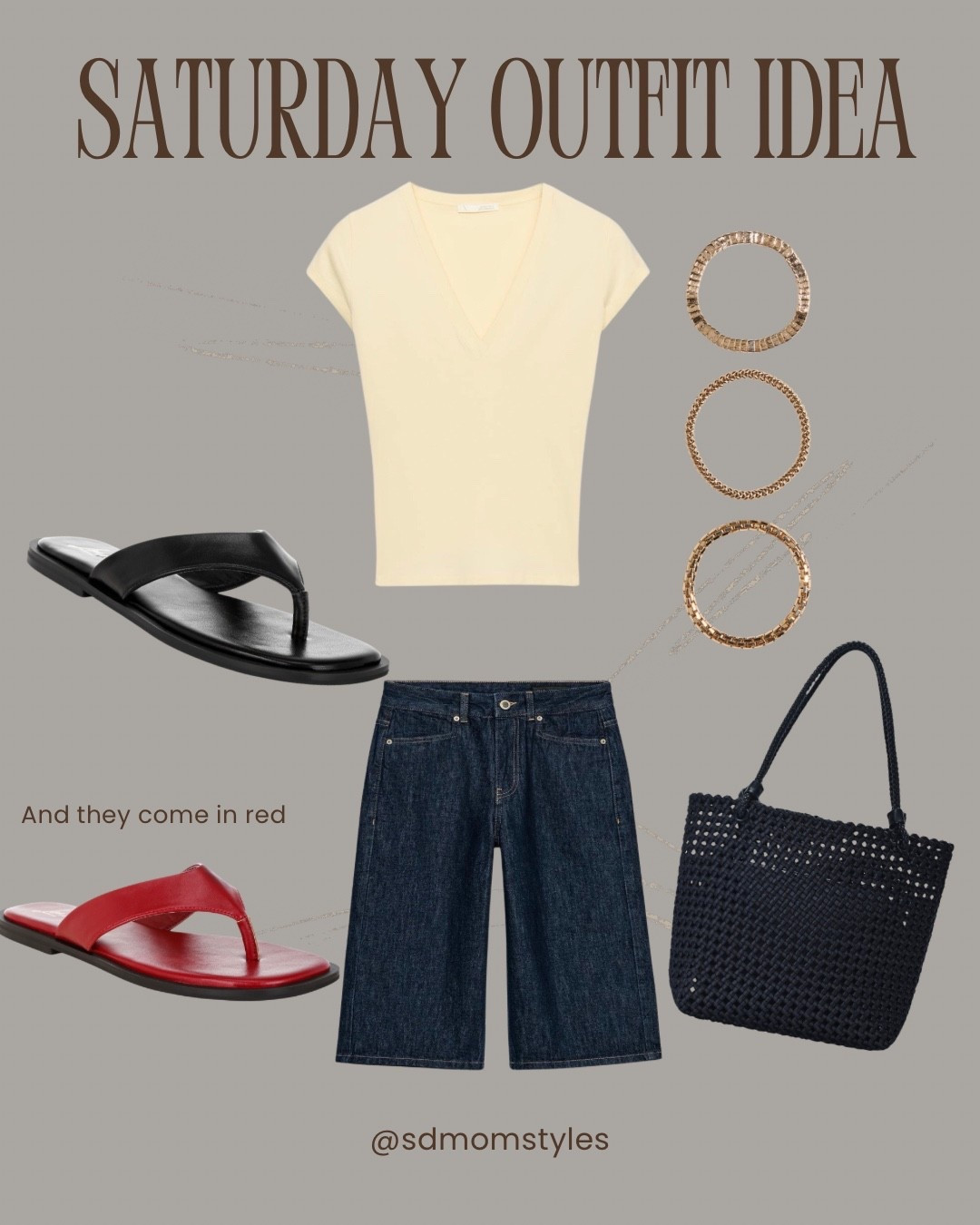 Saturday outfit inspo

Bermuda shorts and flip flops 

Style over 50

#LTKootd #LTKSeasonal #LTKPetite