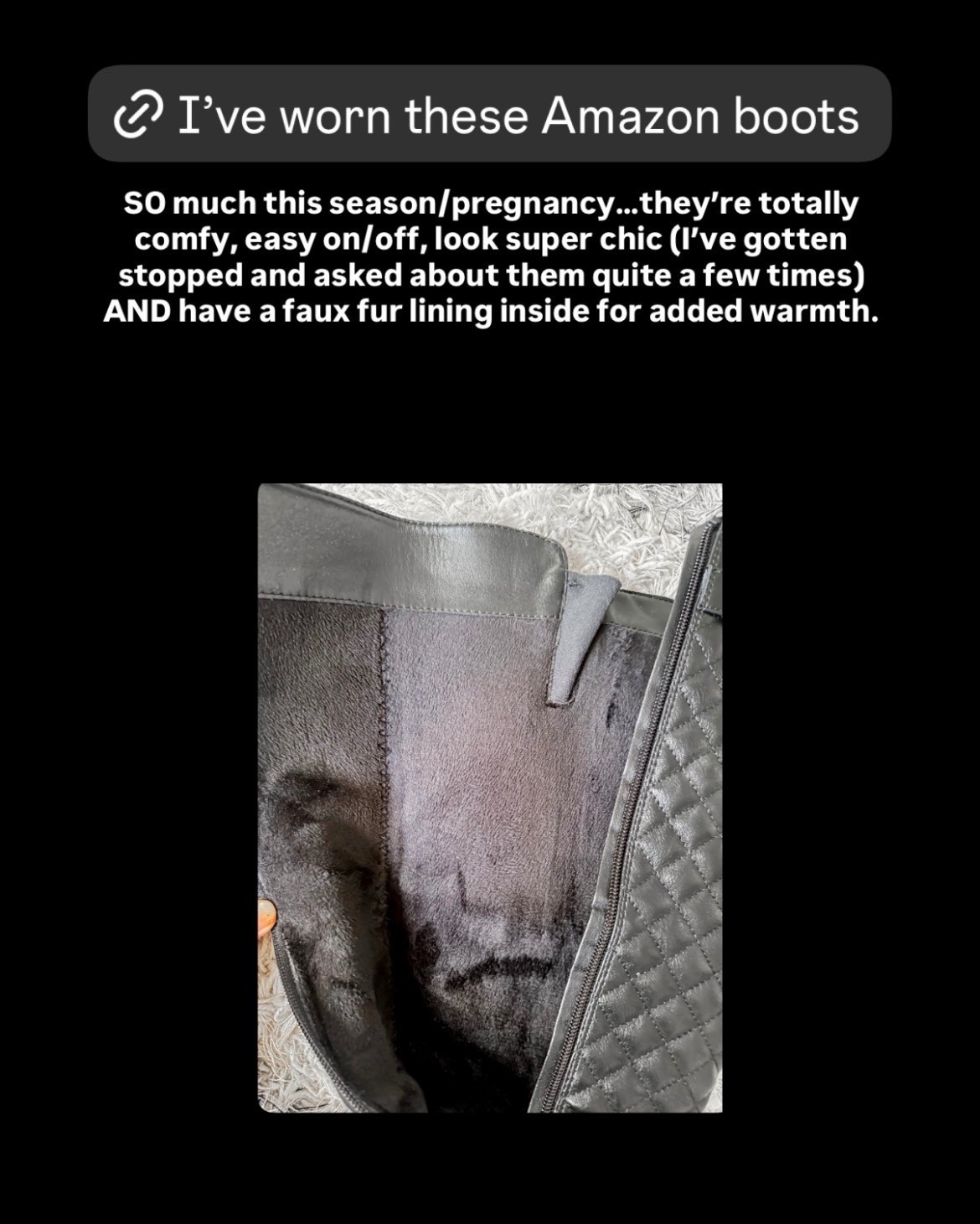 I’ve worn these Amazon boots SO MUCH! They’re so warm + comfy 

#LTKFindsUnder100 #LTKSeasonal