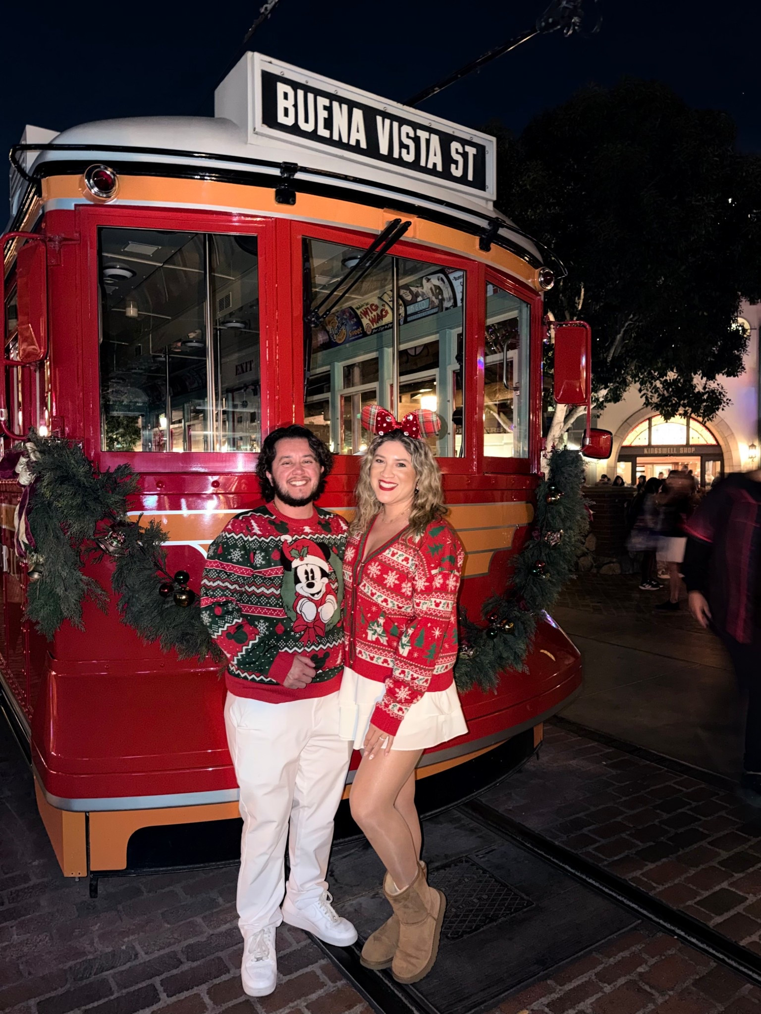 There’s nothing better than spending the holidays in #Disney spirit with your favorite person! 

#holidaystyle 
#disneyoutfit
#disneyotd
#disneymagic

#LTKSeasonal #LTKActive #LTKHoliday