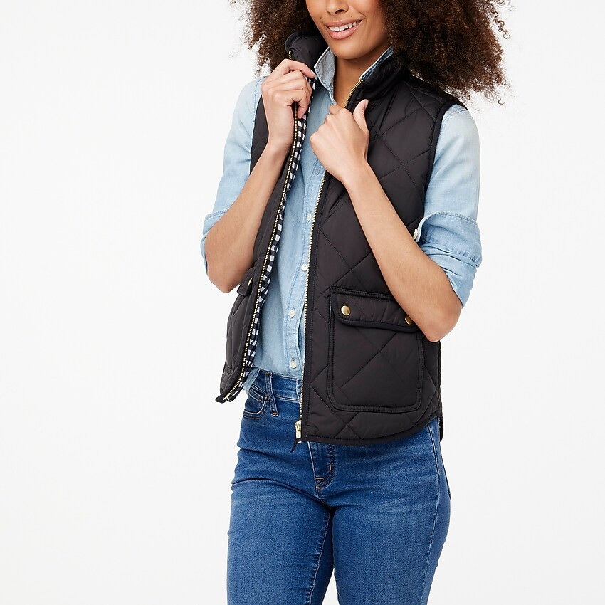 Puffer vest with snap pockets | J.Crew Factory
