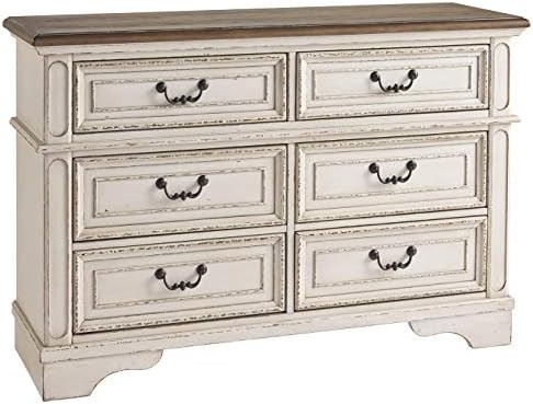 Signature Design By Ashley - Realyn Youth Dresser - Chipped White | Amazon (US)