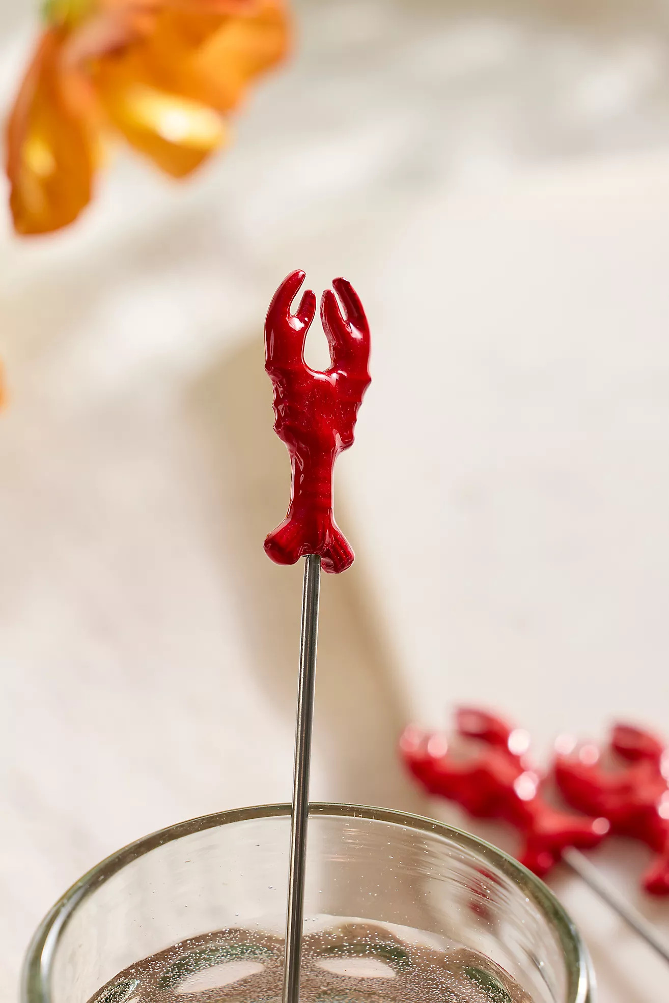 Lobster Drink Stirrers, Set of 4 | Anthropologie (US)