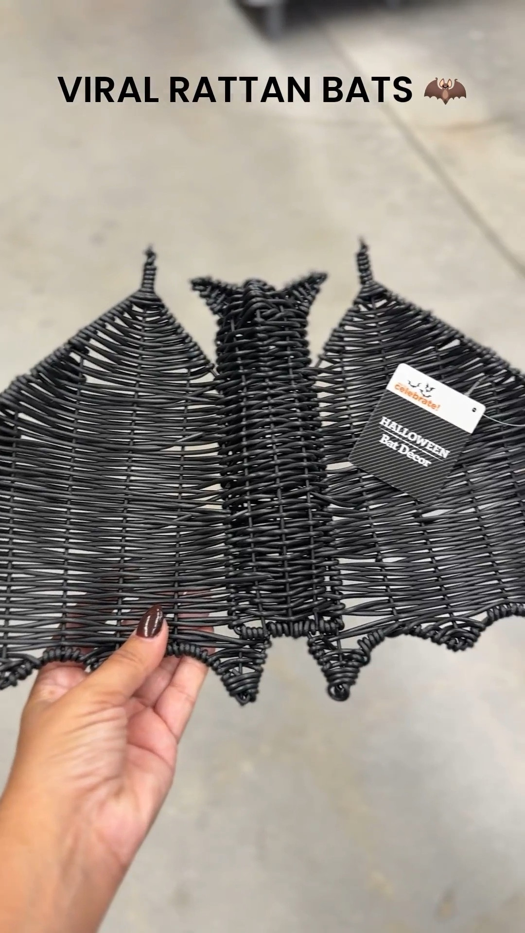It’s sold out twice already… and it’s finally restocked 🙌

This black rattan bat dupe is flying off shelves again — and for under $12 🦇
🖤 Great quality + spooky chic
💀 Perfect for walls, shelves, or a Halloween vignette
✨ Budget-friendly + viral fave

Don’t wait — it will sell out again!

Linked it on my LTK so you can snag yours before it disappears 👻🛍️

#ViralHalloweenFind #RattanBatDupe #WalmartFinds #HalloweenDupes #BudgetHalloweenDecor #SpookySeason2025 #AnthroDupe #HalloweenLookForLess #WalmartSeasonal #LTKHalloween #Under20Finds #WalmartDupes #SpookyAndStylish 

   

#LTKFindsUnder50 #LTKHome #LTKSeasonal