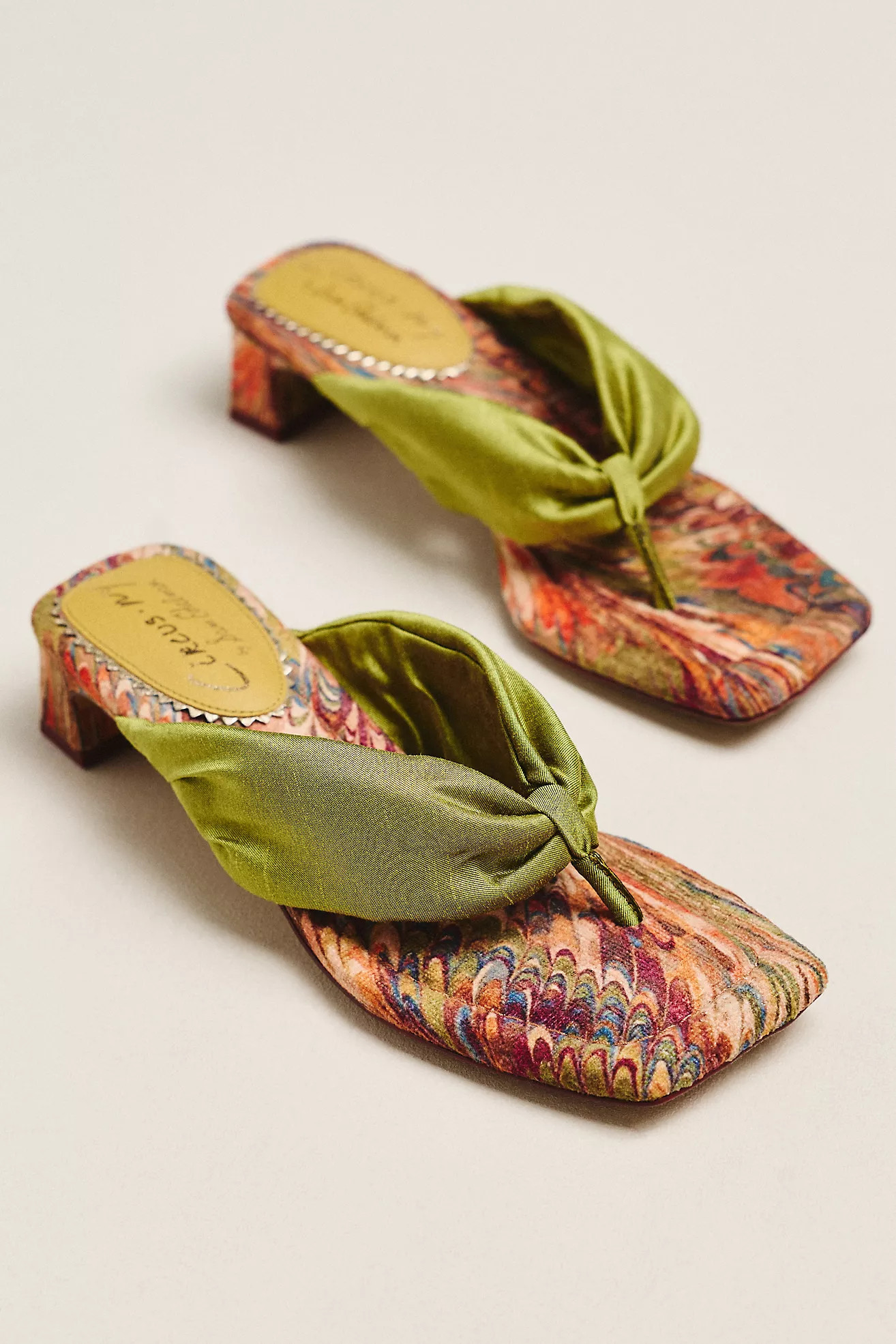 Circus by Sam Edelman Colette Thong Heeled Sandals | Anthropologie (US)