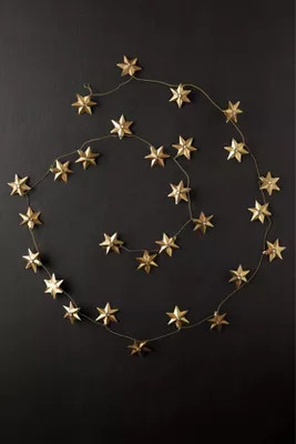 Iron Celestial Star Garland | Anthropologie (US)