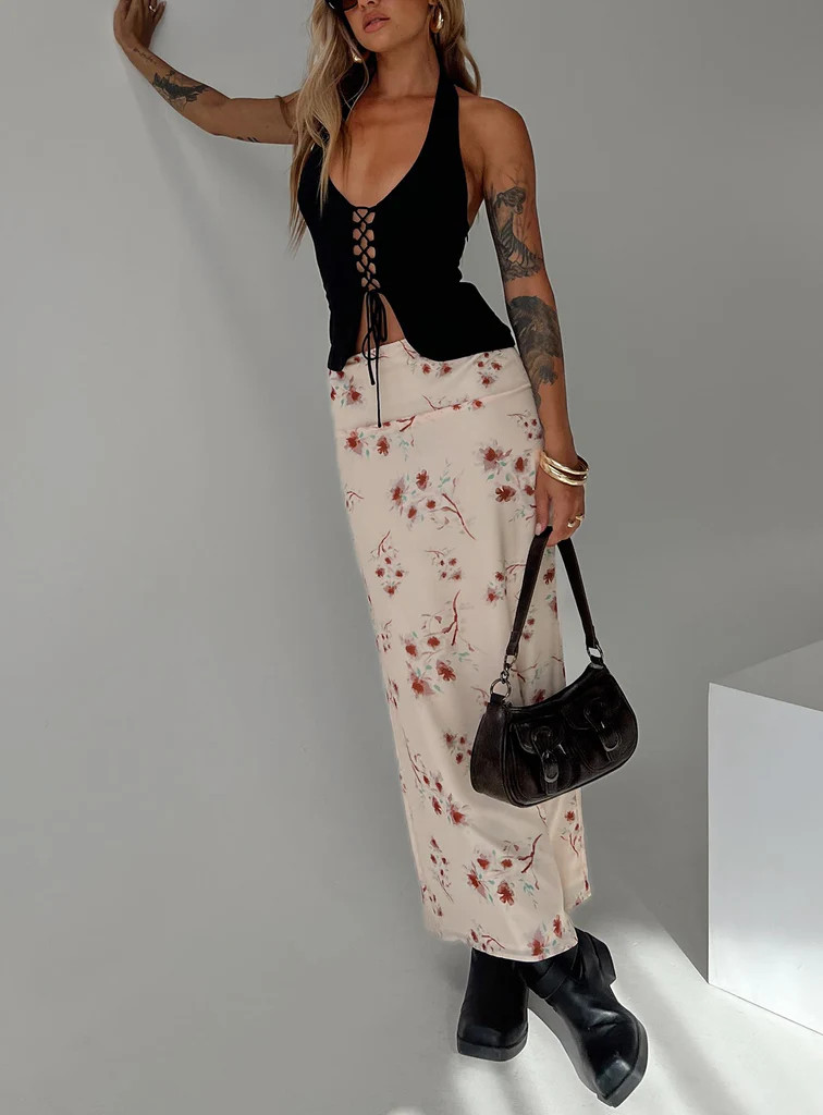 Sunbliss Maxi Skirt Multi | Princess Polly US