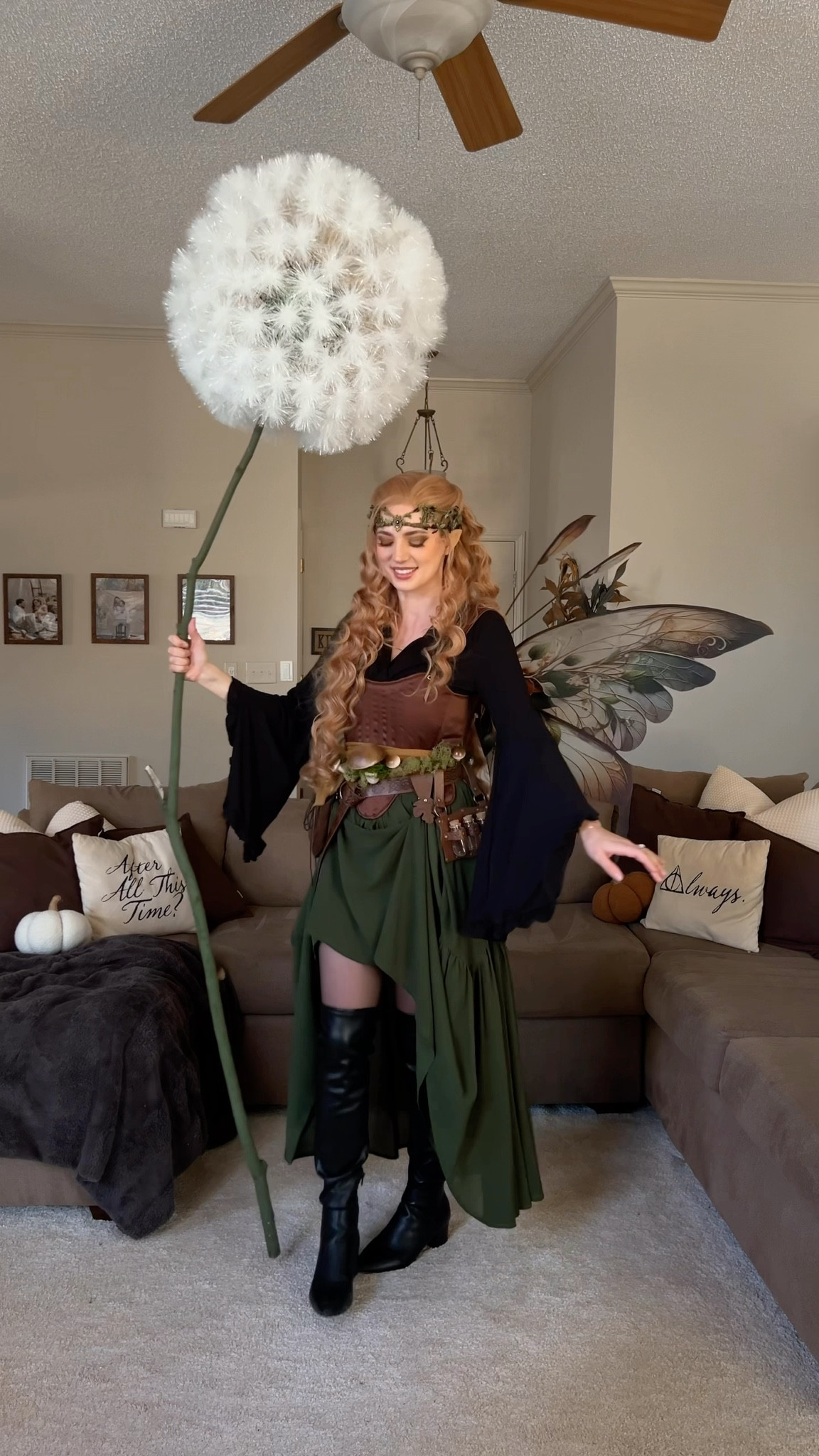 Dark fairy costume 🧚🏼‍♂️  

#LTKHalloween #LTKSeasonal