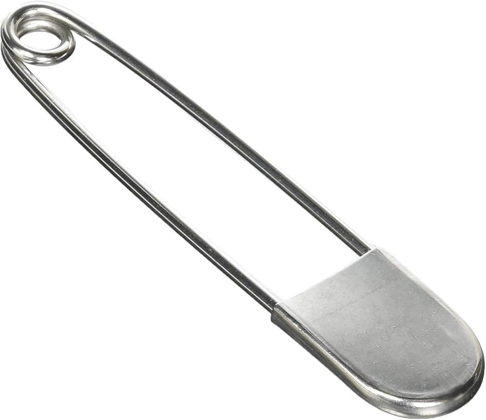 Tool Gadget Large Safety Pins, 5 inch Safety Pins, 10 PCS Stainless Steel Safety Pins Large, Silv... | Amazon (US)