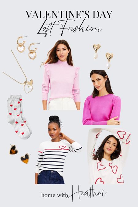 Love these Valentine’s Day sweaters and jewelry from the LOFT!
On sale now!

Valentine sweater, pink sweater, ruffle sweater, stripe sweater, mother of Pearl earrings, heart earrings, Valentine’s Day jewelry, heart drop earrings, heart necklace, heart socks, fuzzy Valentine socks, heart sweater, heart crew socks,

#LTKstyletip #LTKGiftGuide #LTKSeasonal