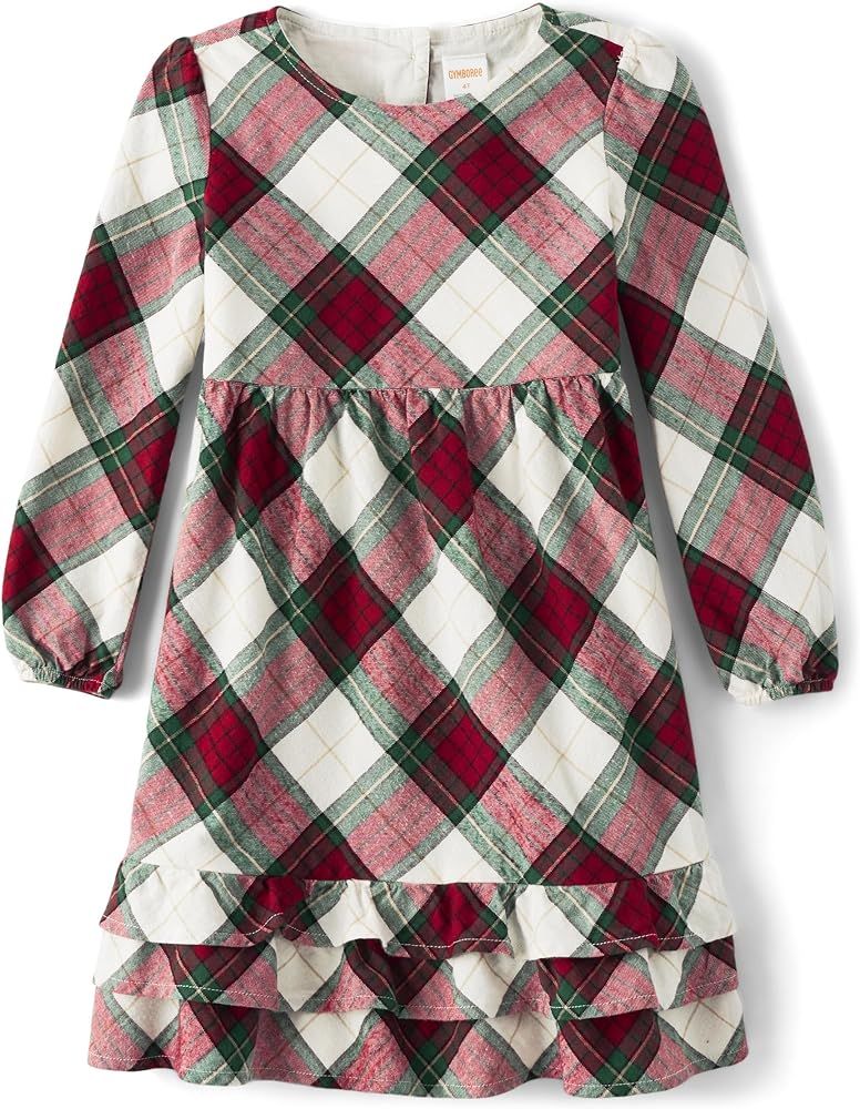 Gymboree Girls' and Toddler Christmas Holiday Dresses Seasonal      
 Cotton  

 Christmas | Amazon (US)